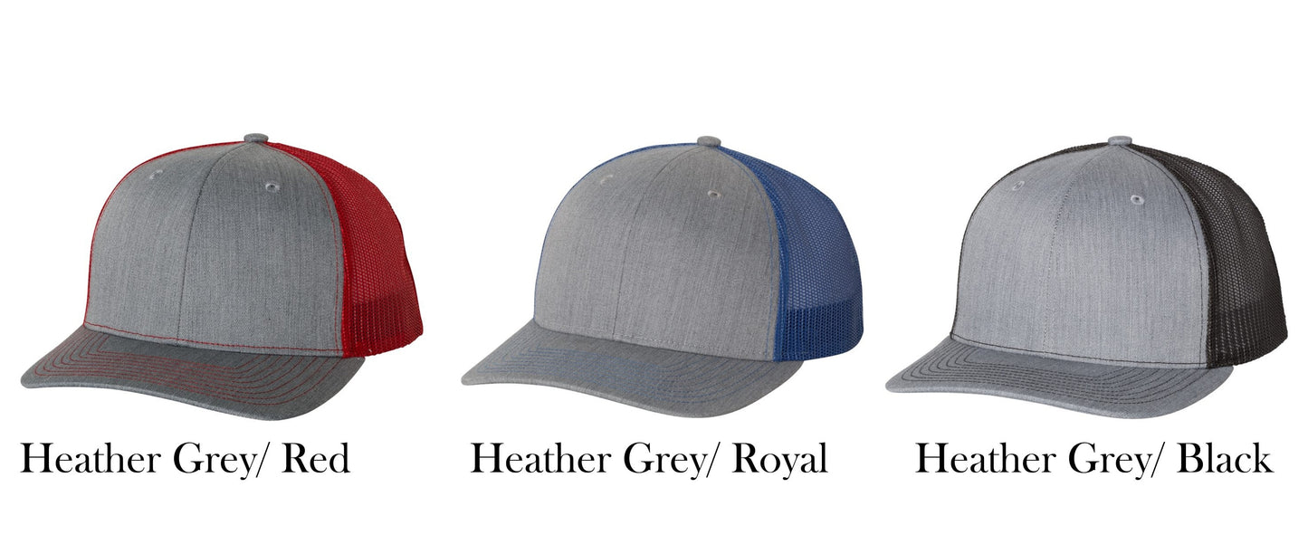 Leather Missouri Patch - Heather Grey Richardson 112 Hat