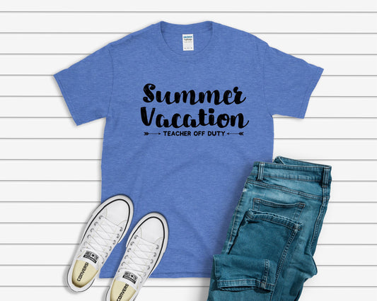 Summer Vacation - Teacher Off Duty Softstyle T-shirt