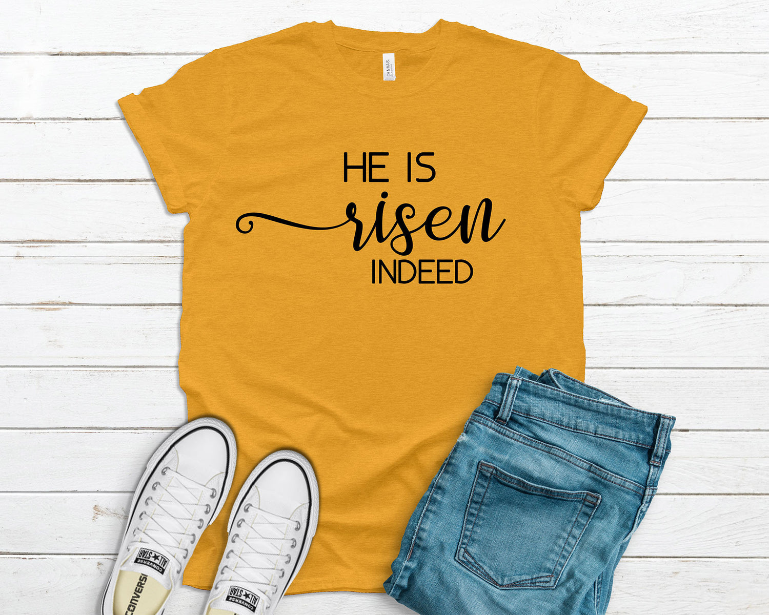He is Risen Indeed - Bella+Canvas T-shirt