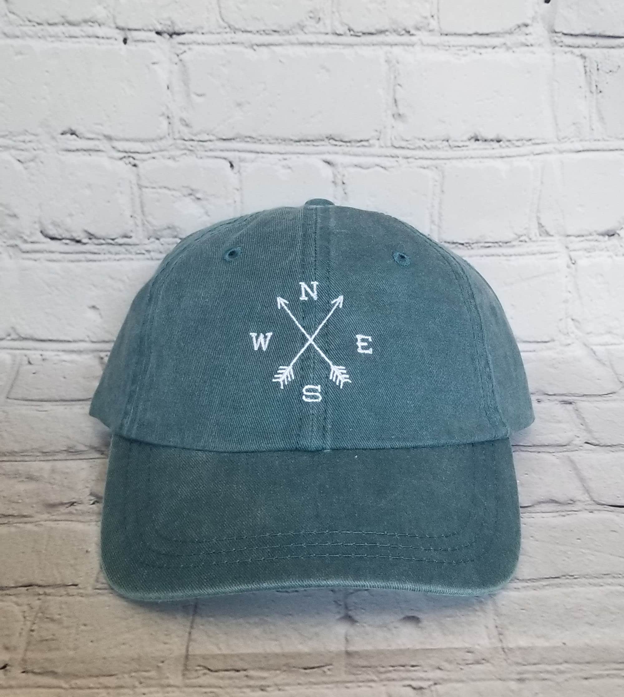 Compass Embroidered Adventure Hat – Nichols Threads